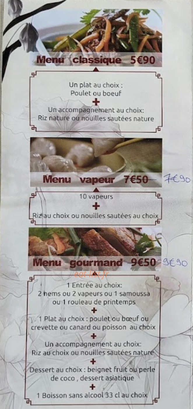 Chef Chen — carte page 5