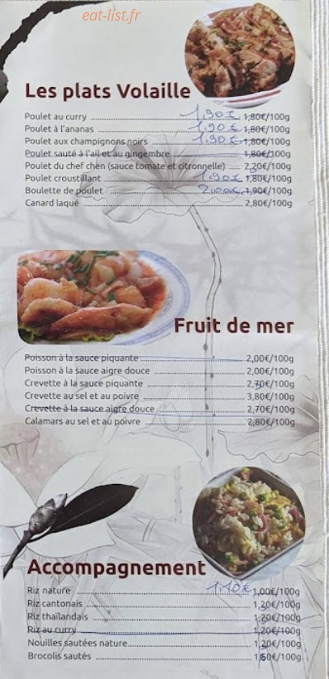 Chef Chen — carte page 4