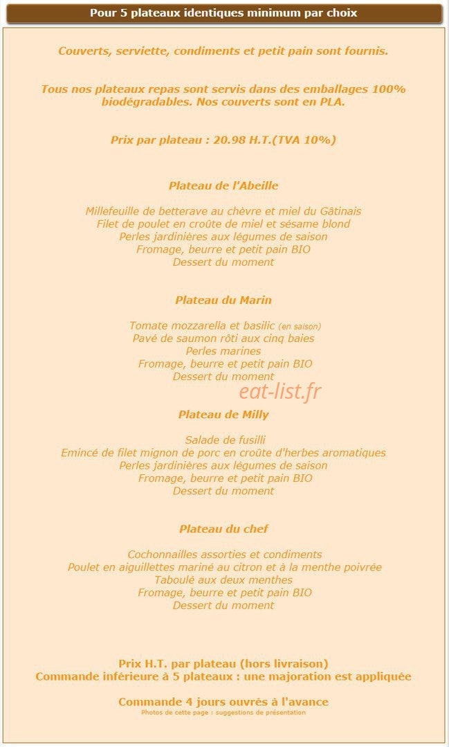 L'Abeille du Chenet — carte page 6