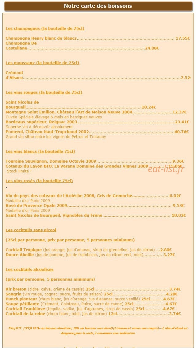 L'Abeille du Chenet — carte page 7