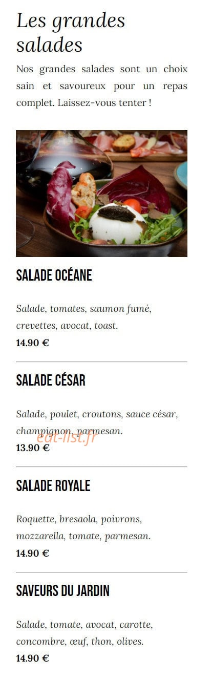 La Suite — carte page 5