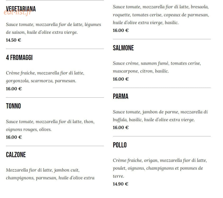 La Suite — carte page 9