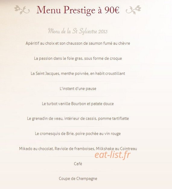 Auberge de L'Espérance — carte page 7