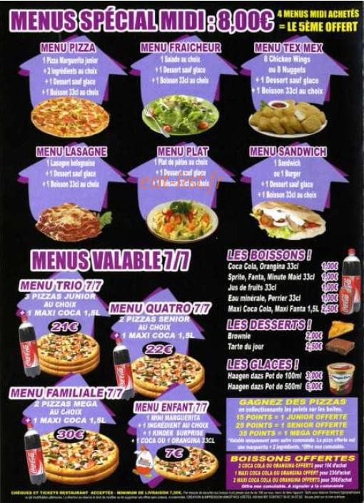 Pizza La Storia — carte page 4