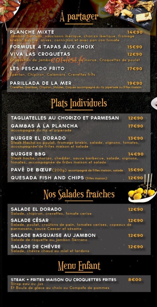 El Dorado — carte page 3