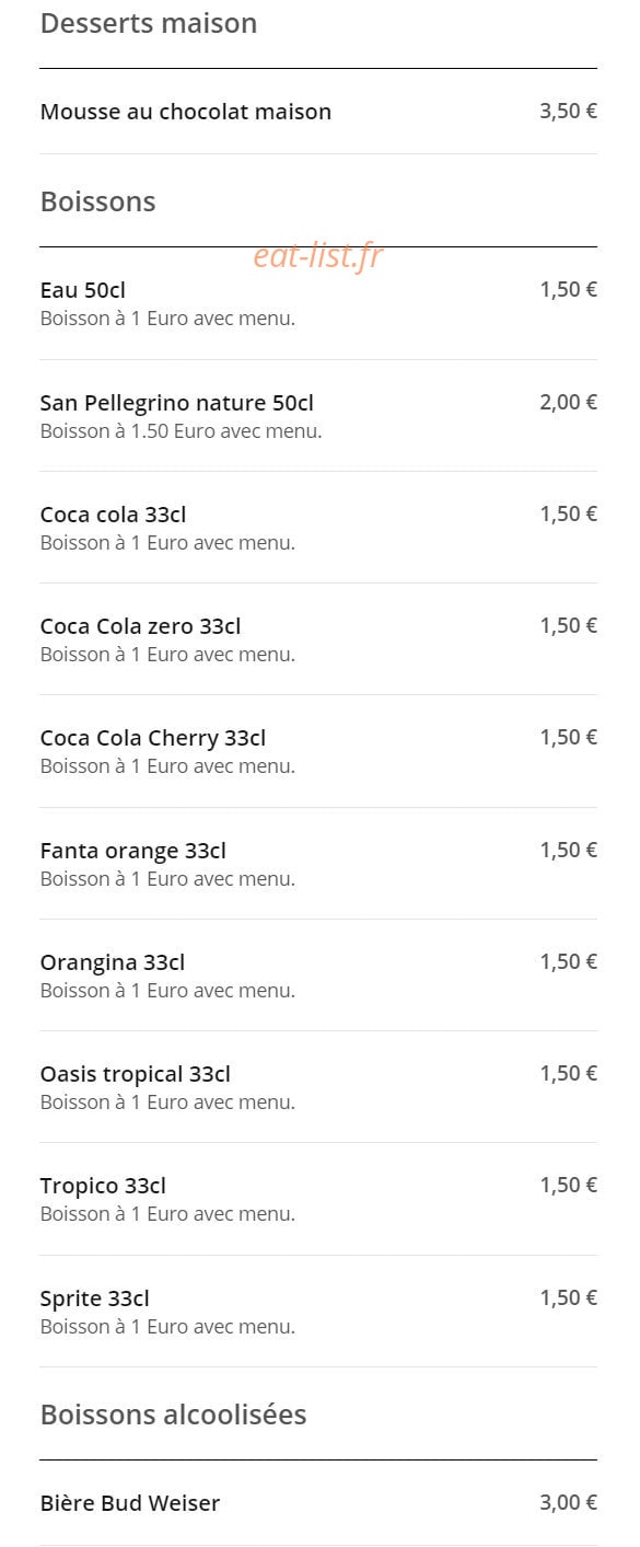 la base Burger — carte page 3