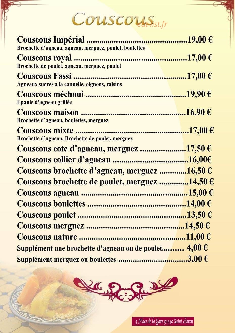 Le Palais Oriental — carte page 1