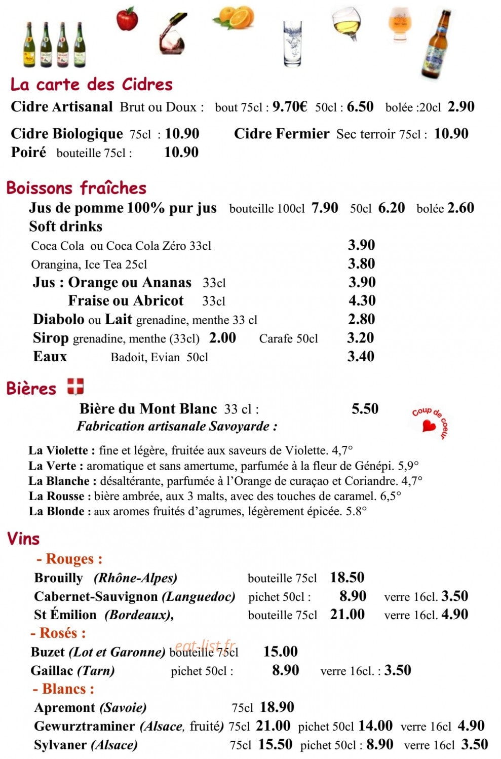 Le chalet de Mennecy — carte page 1