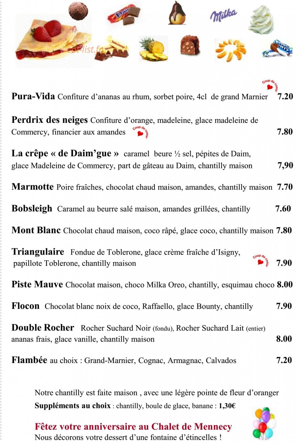 Le chalet de Mennecy — carte page 4