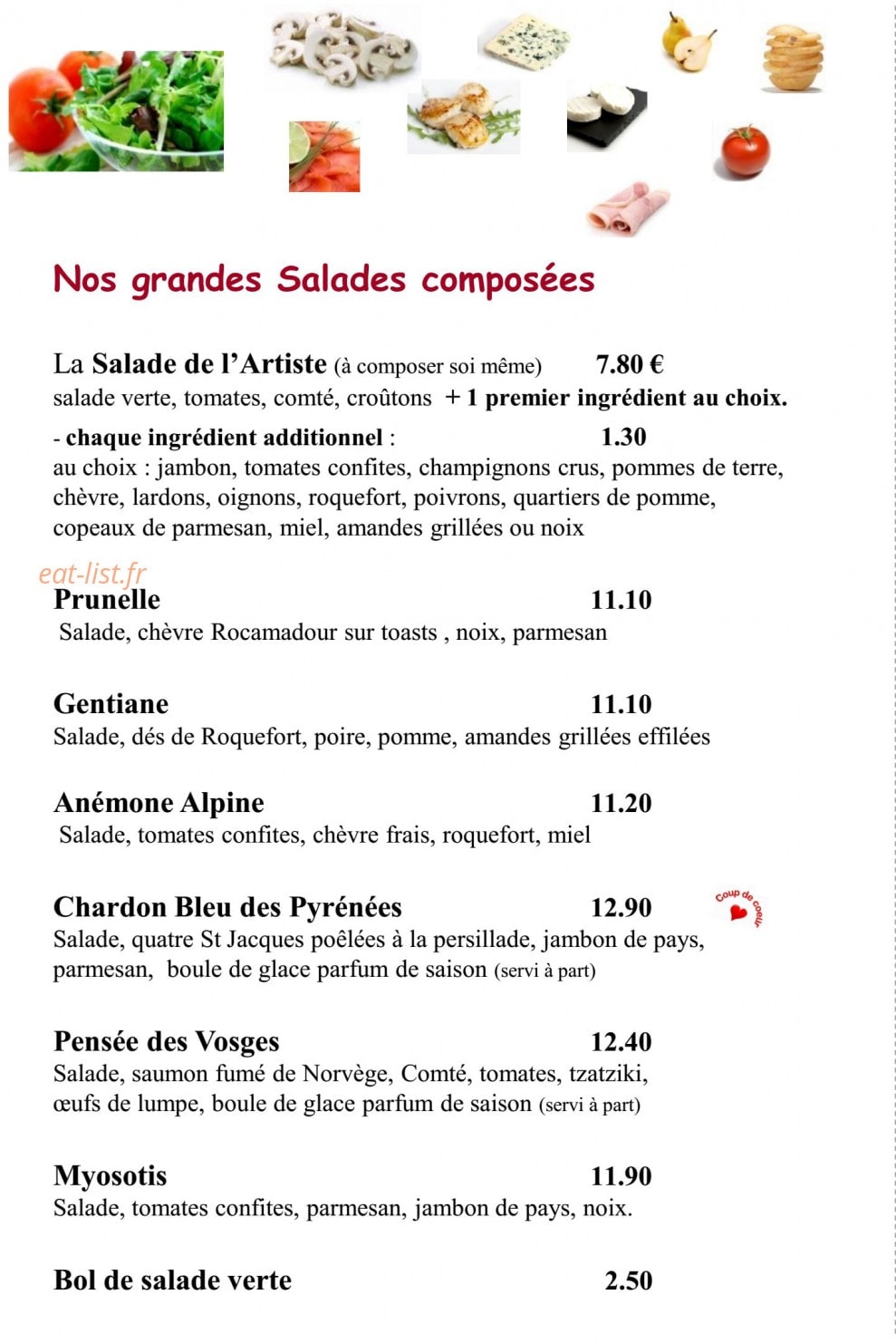 Le chalet de Mennecy — carte page 9