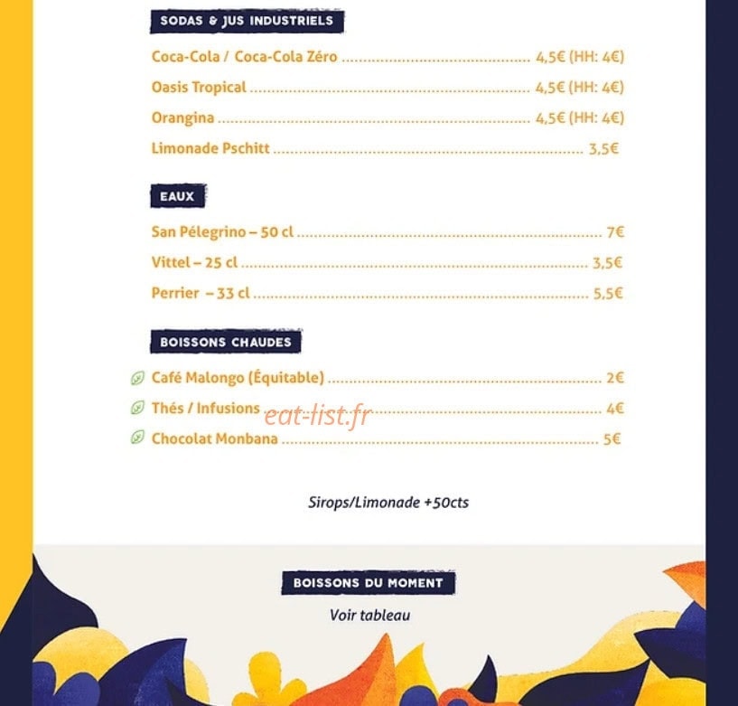 Le Stock — carte page 7