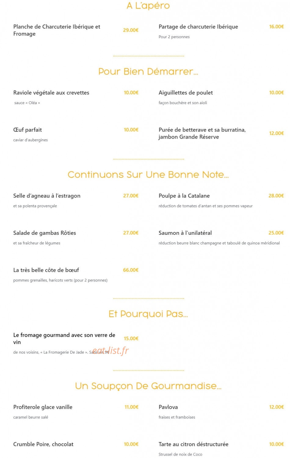 Oléa — carte page 1