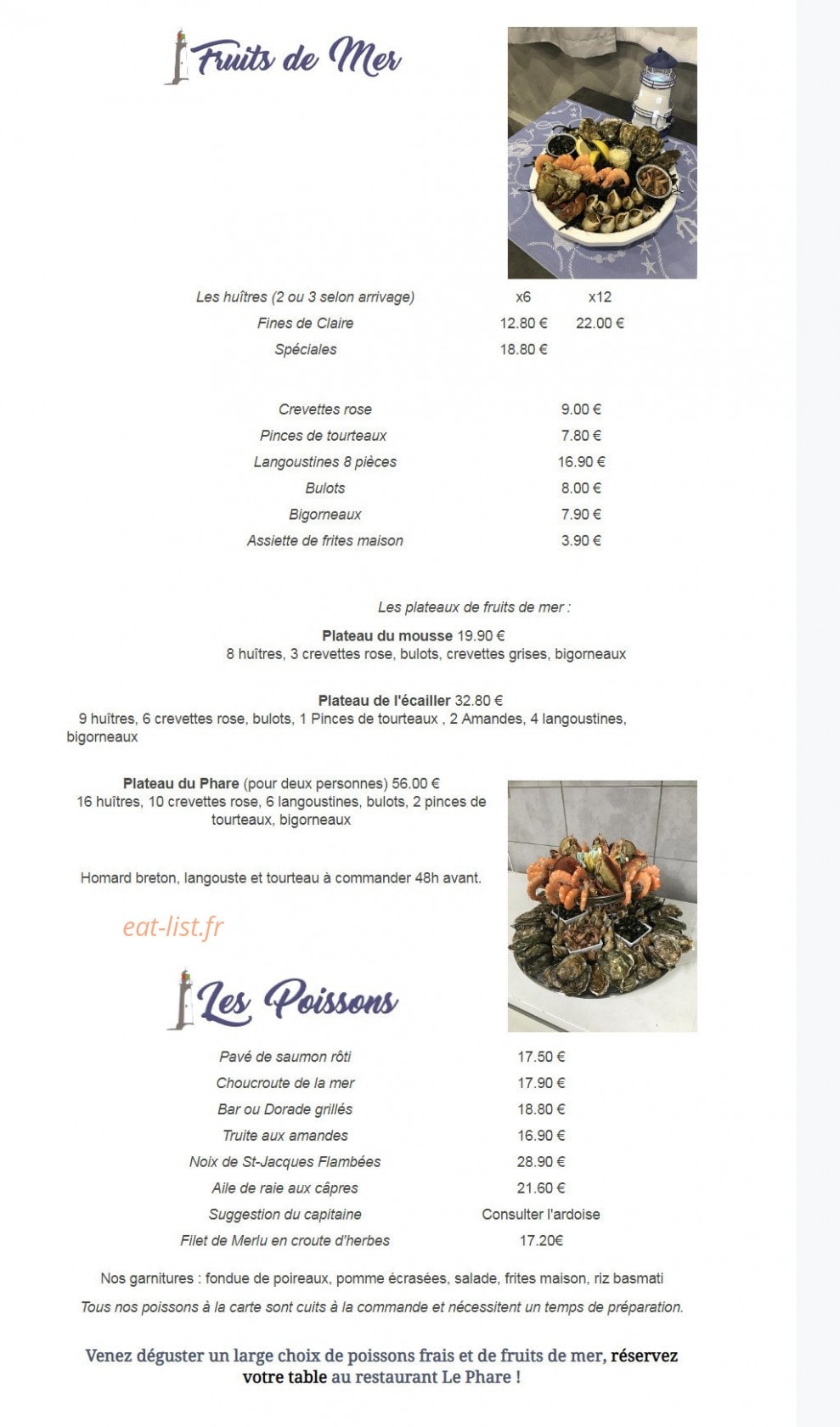Le Phare — carte page 6