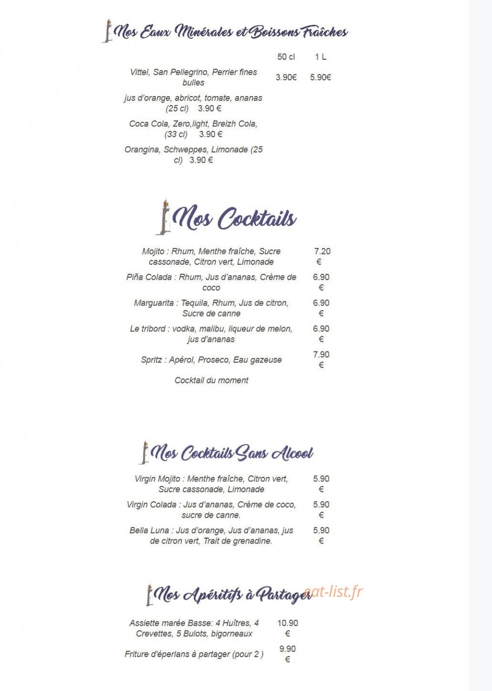 Le Phare — carte page 4