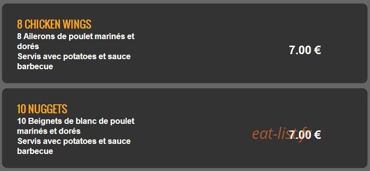 Pizza Paray — carte page 11