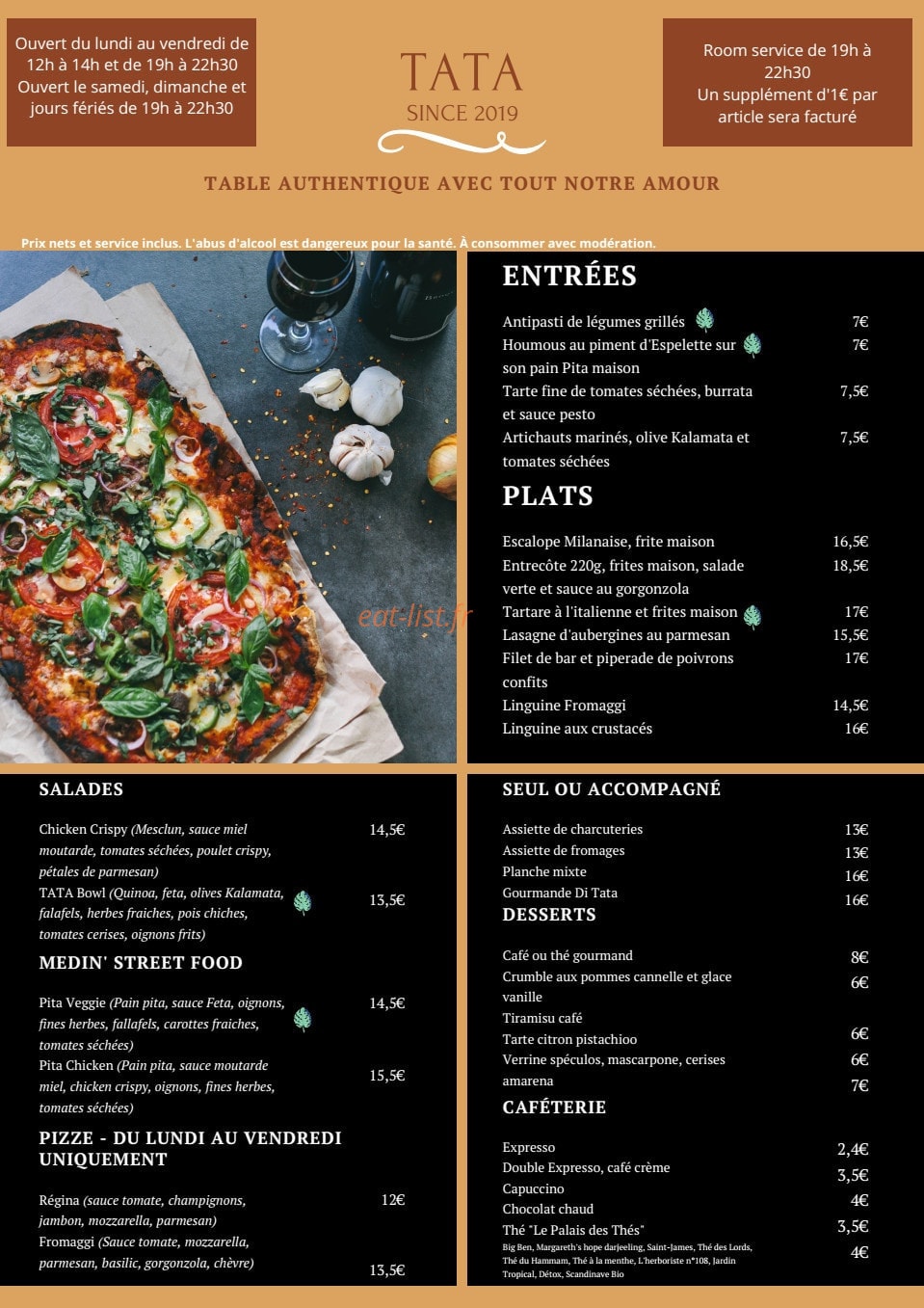 T.A.T.A. — carte page 1