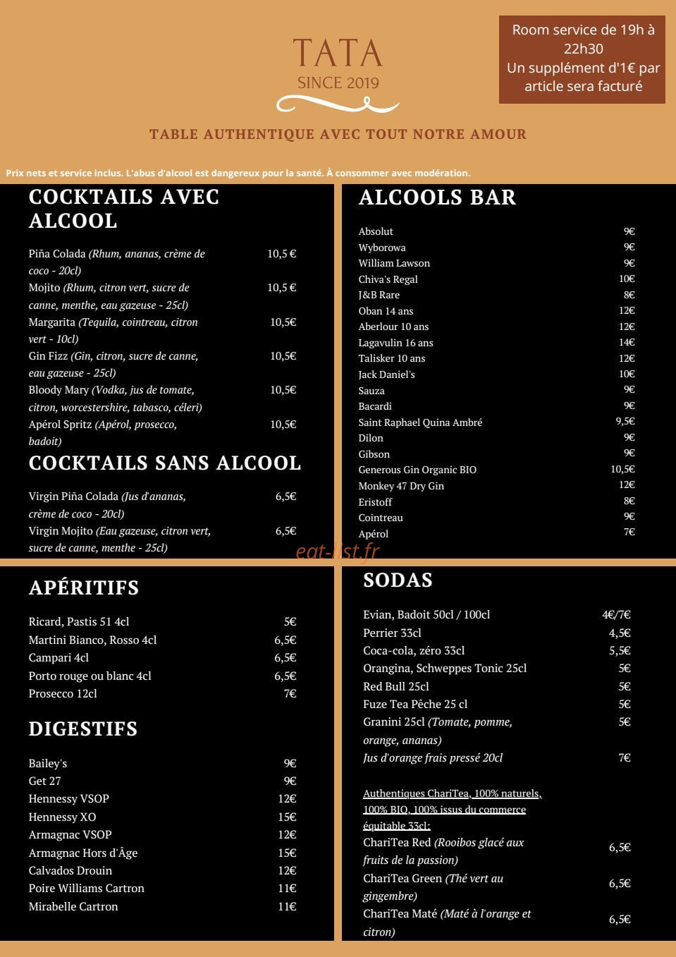 T.A.T.A. — carte page 2