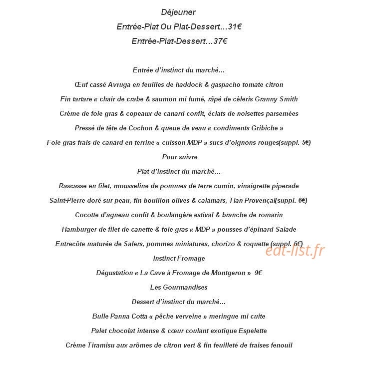 La Maison du Pressoir — carte page 3