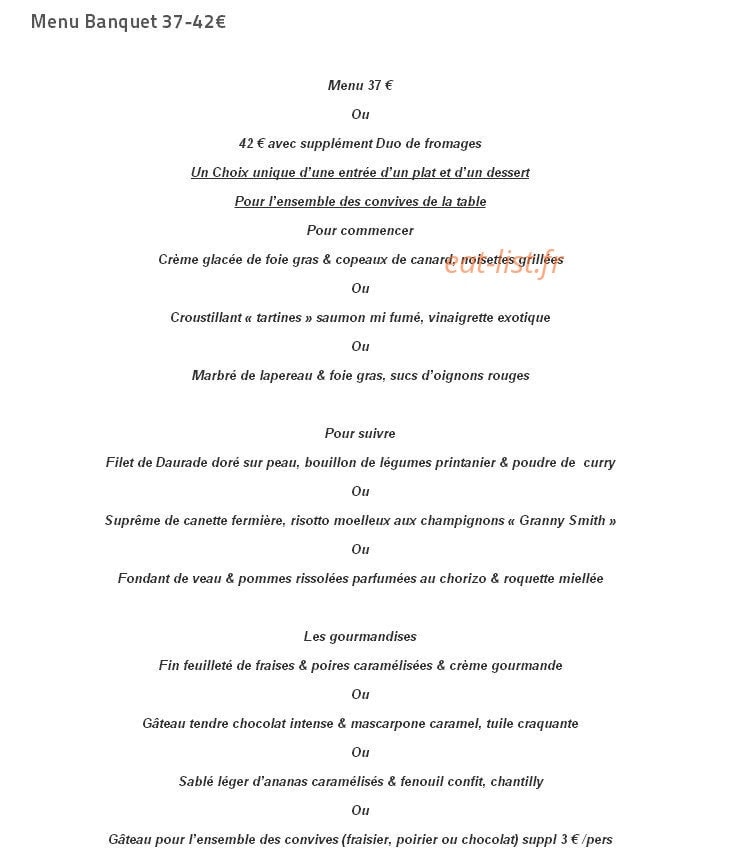 La Maison du Pressoir — carte page 12