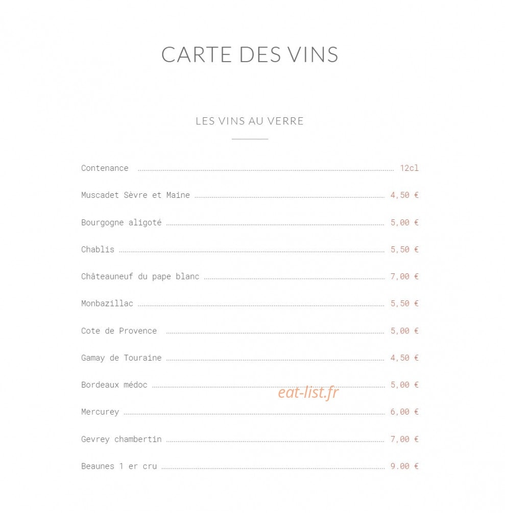 Le Relais de Cocatrix — carte page 9