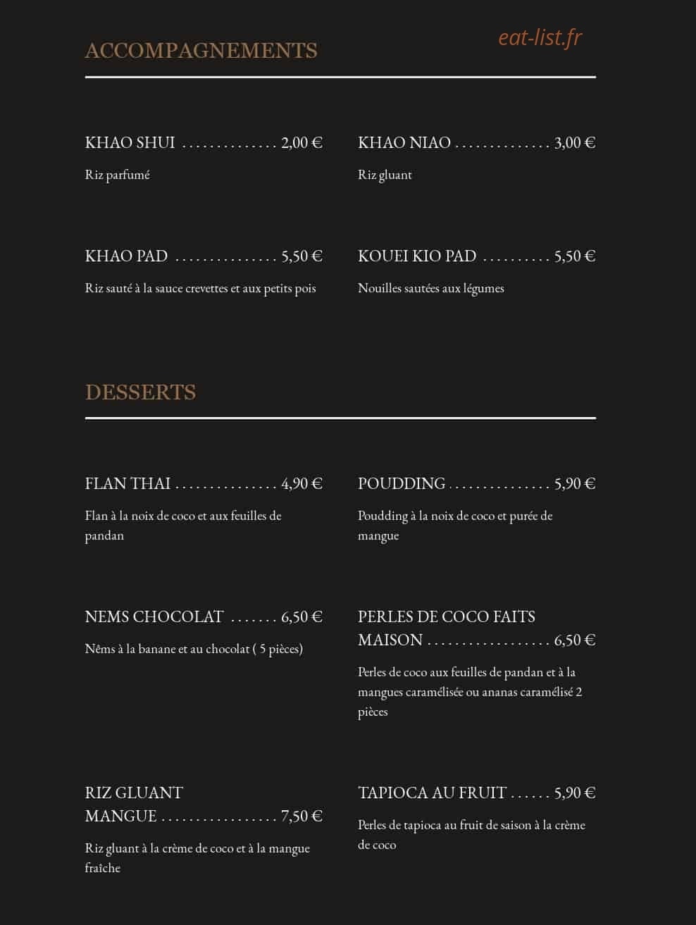 A Pattaya — carte page 4