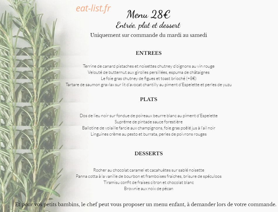 Auberge du Loup — carte page 3