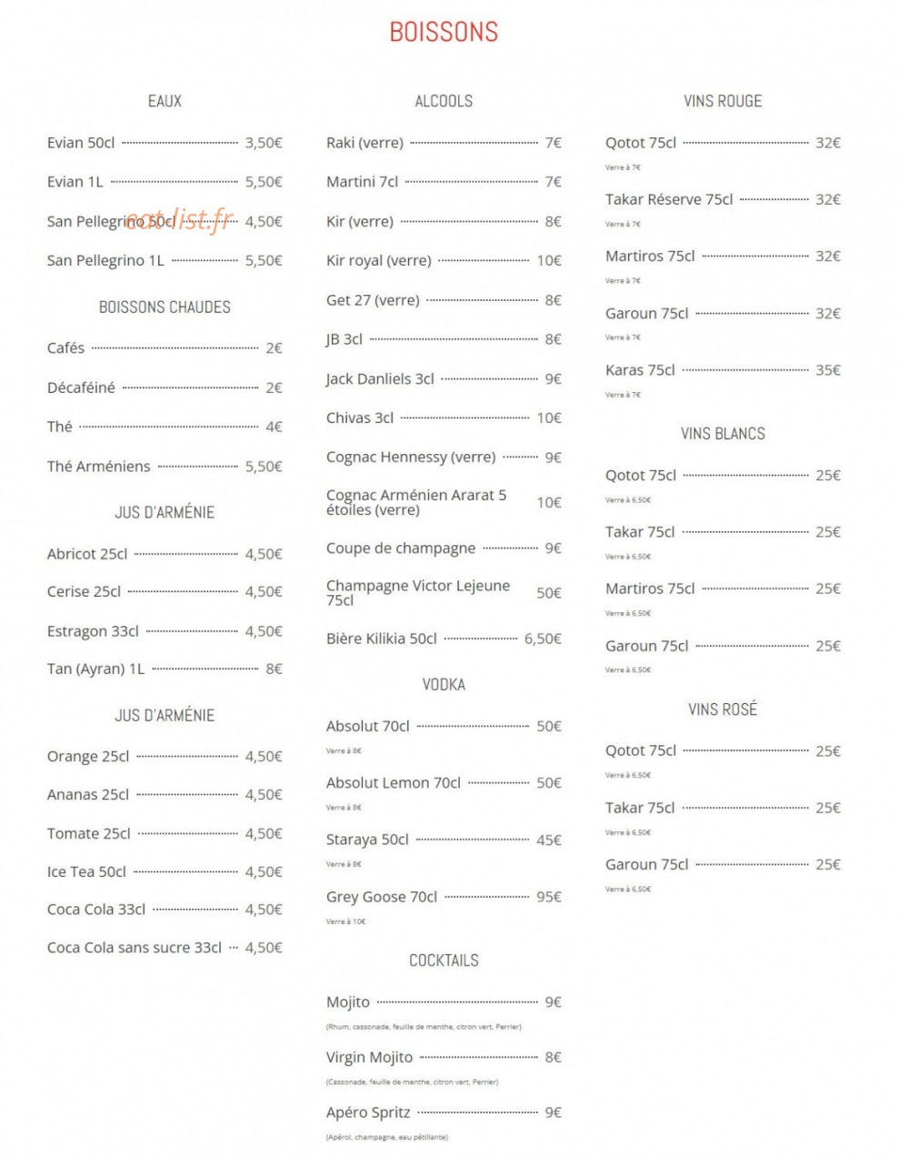 Cristal — carte page 3