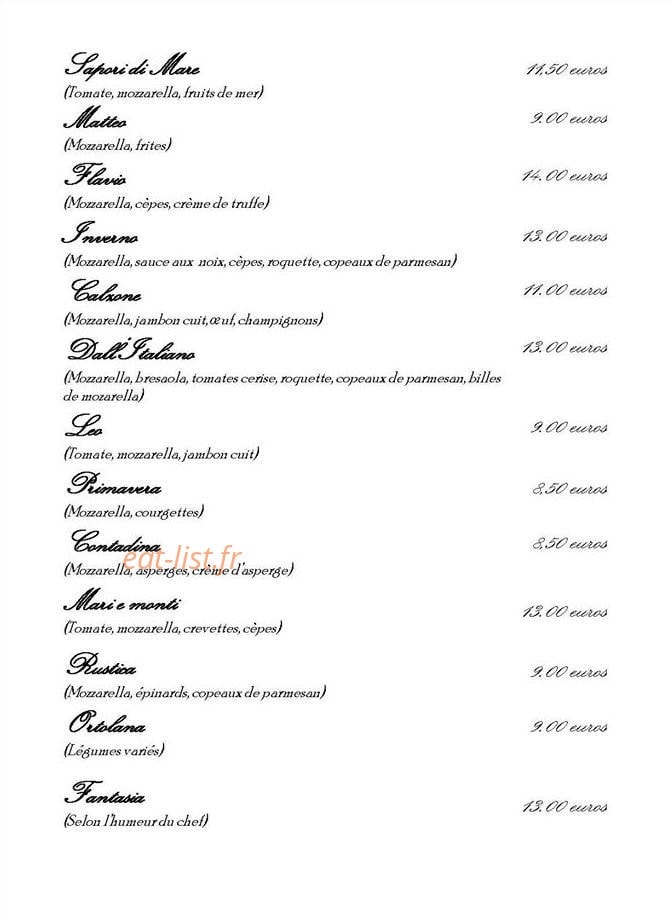Dall'Italiano — carte page 3