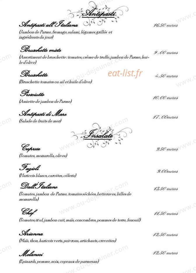 Dall'Italiano — carte page 6