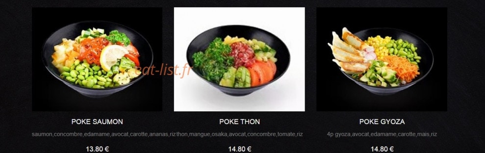 Fu Ji Sushi — carte page 14