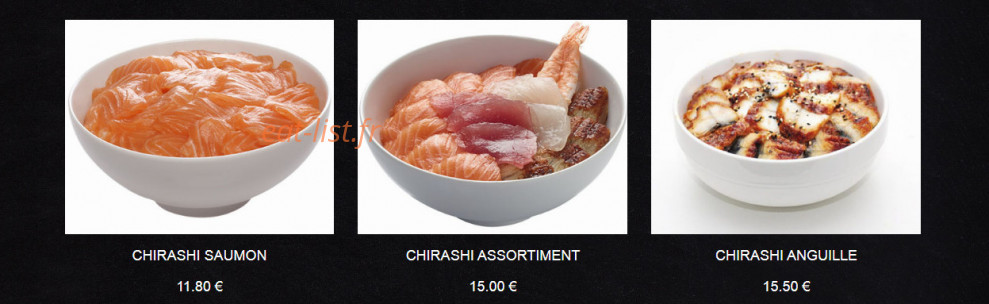 Fu Ji Sushi — carte page 15