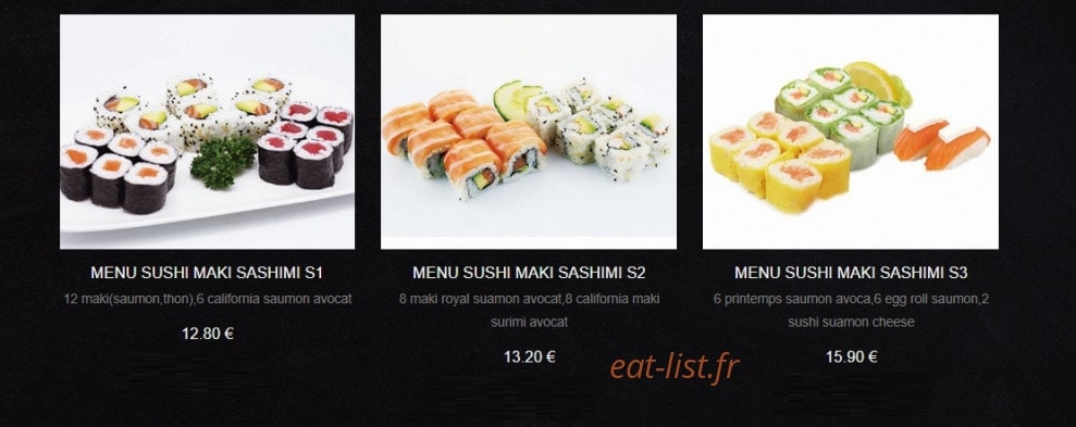 Fu Ji Sushi — carte page 23
