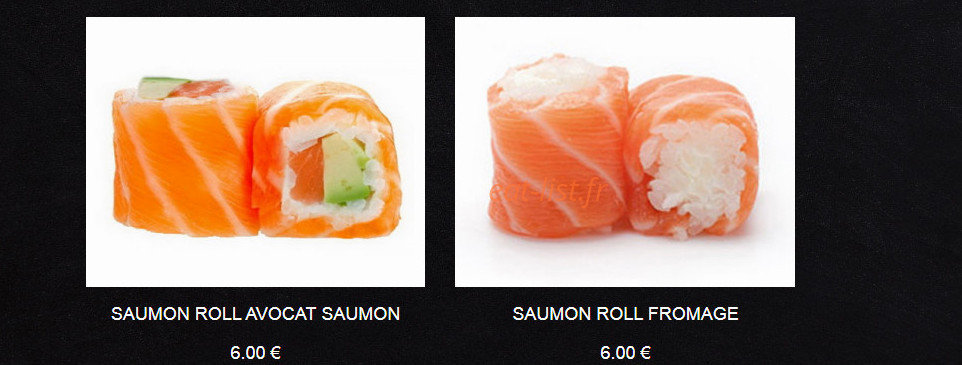 Fu Ji Sushi — carte page 5