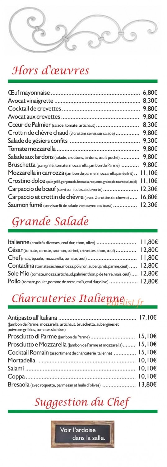 O' Sole Mio — carte page 2