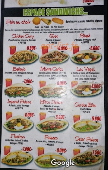 Royal Food — carte page 4
