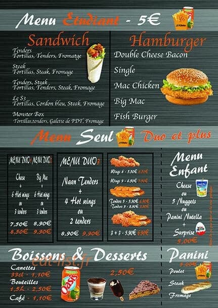 So'chicken — carte page 2