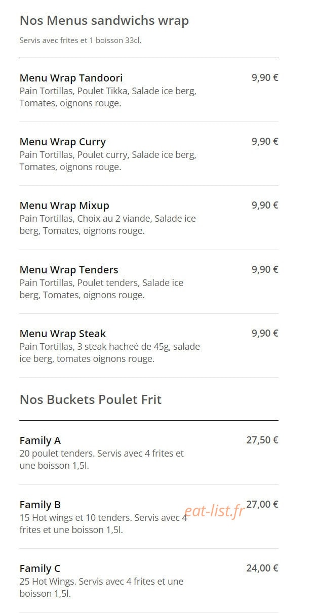 Spice village — carte page 2