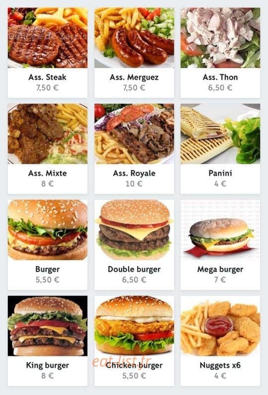 46 kebab street — carte page 2