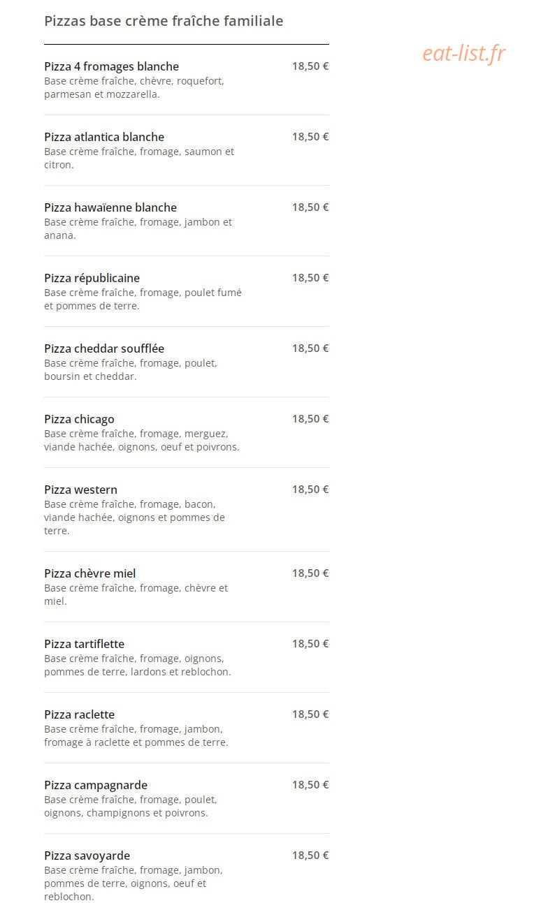 Fratelli Pizza — carte page 10