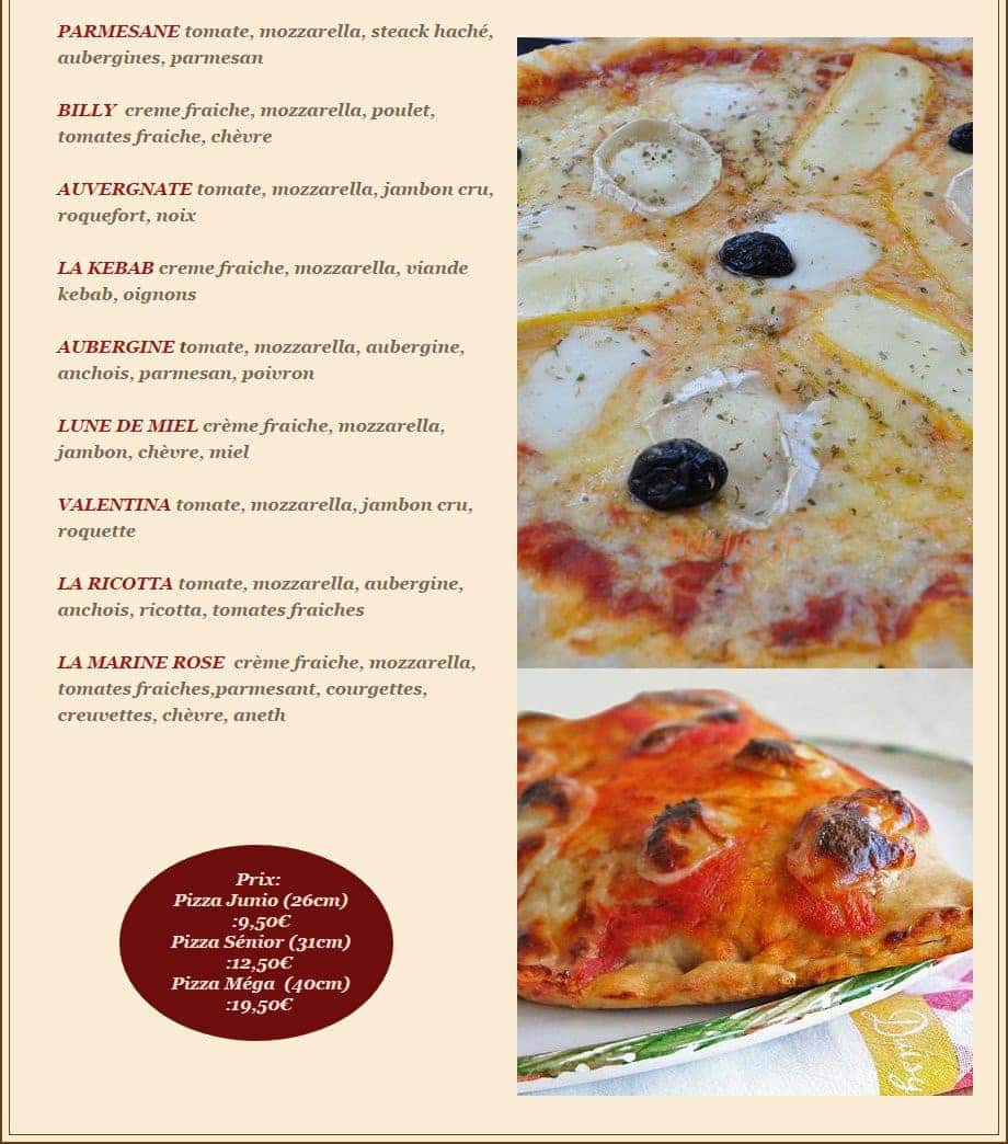 Pizza Romeo — carte page 3