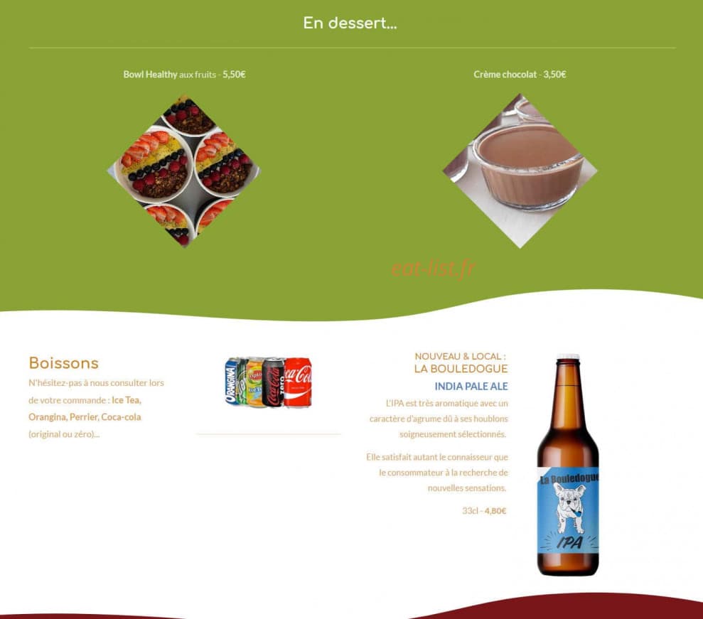 Home Sweet Bowls — carte page 2