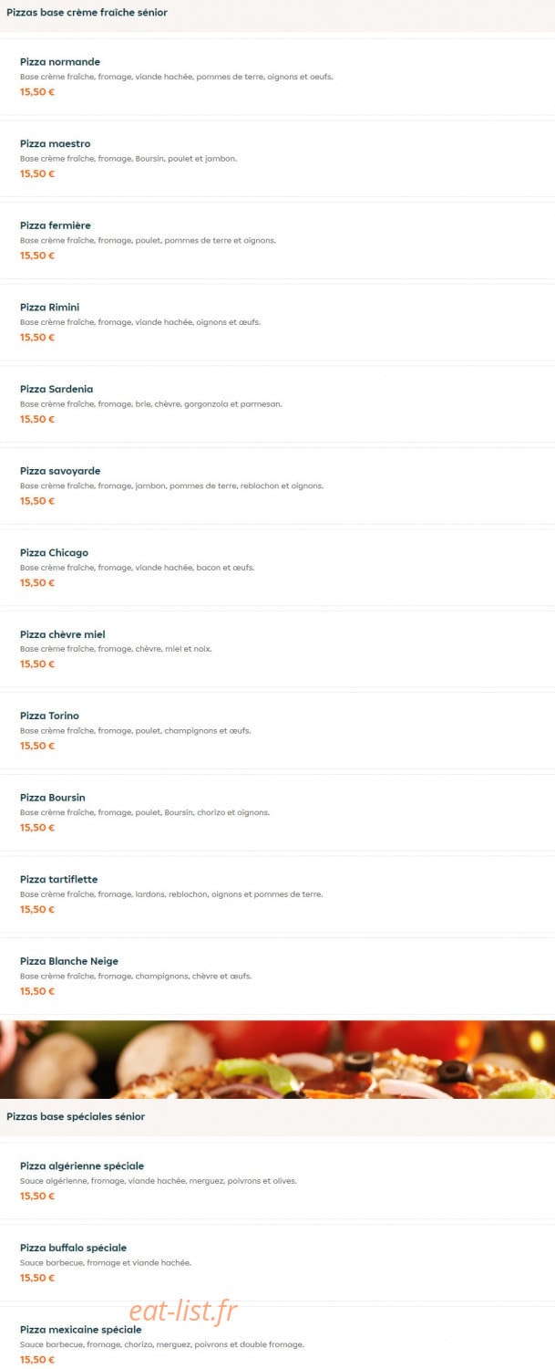 Maestro Pizza — carte page 9