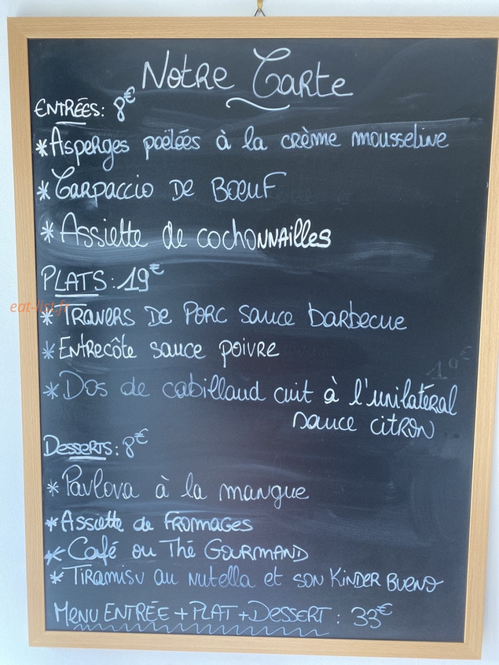 La Rencontre — carte page 1
