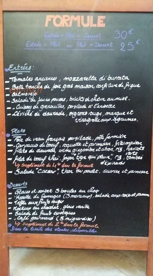 Croque ô sel — carte page 1