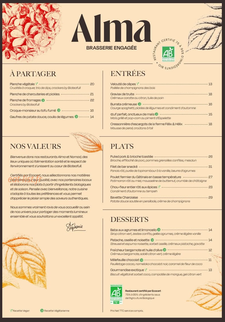 Alma — carte page 1