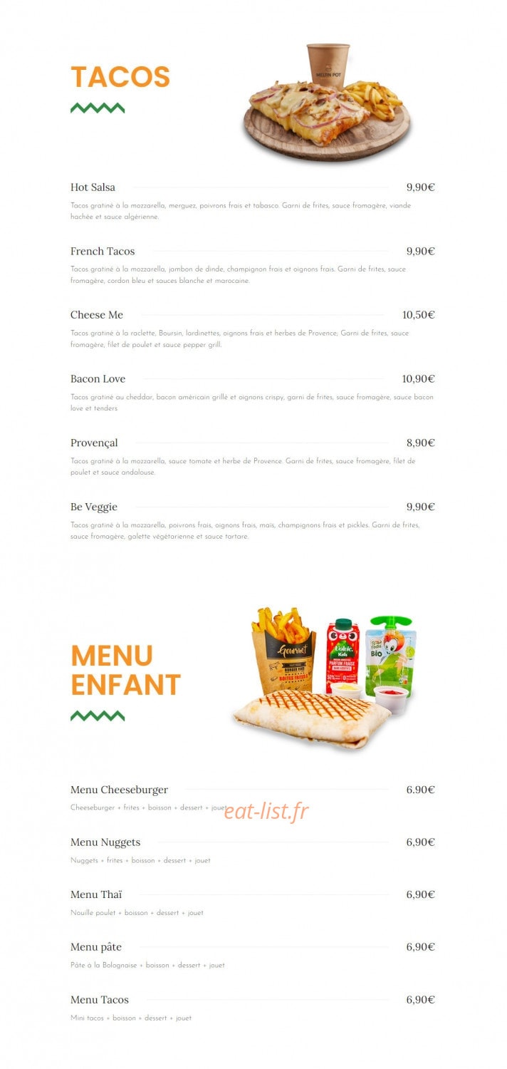 Meltin'pot — carte page 4