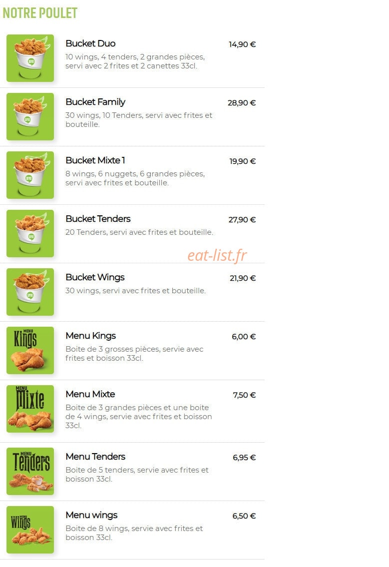 Naan Wich — carte page 4