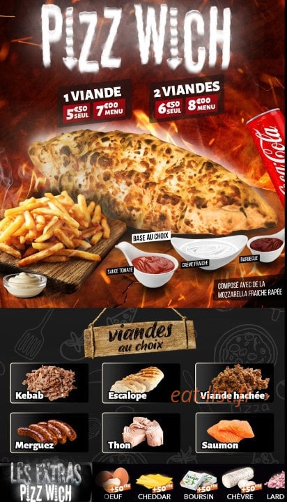 Oui Pizza — carte page 6