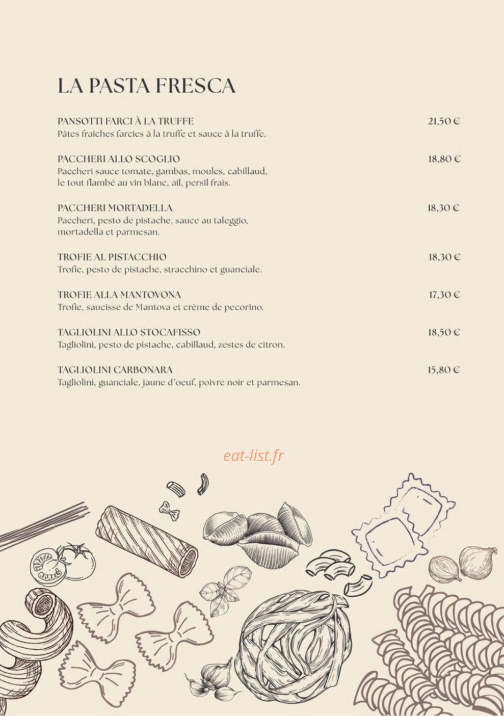 A'Scarpetta — carte page 4