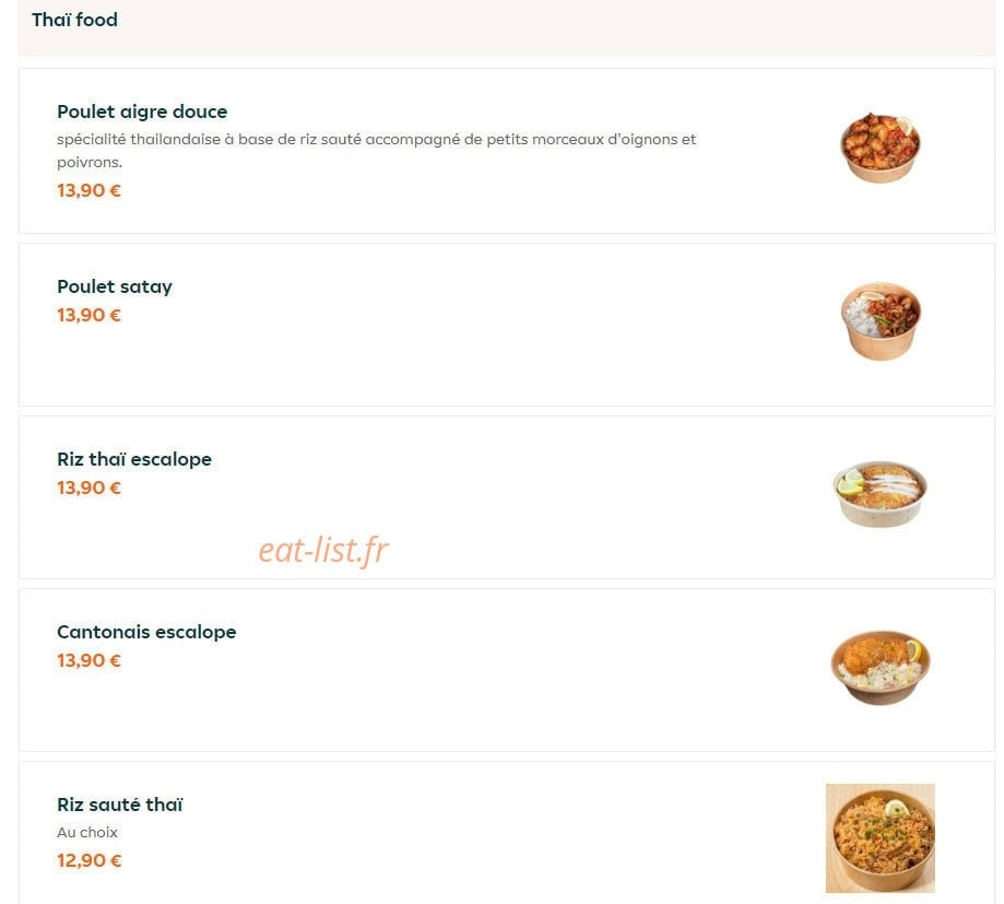Asian Time — carte page 9